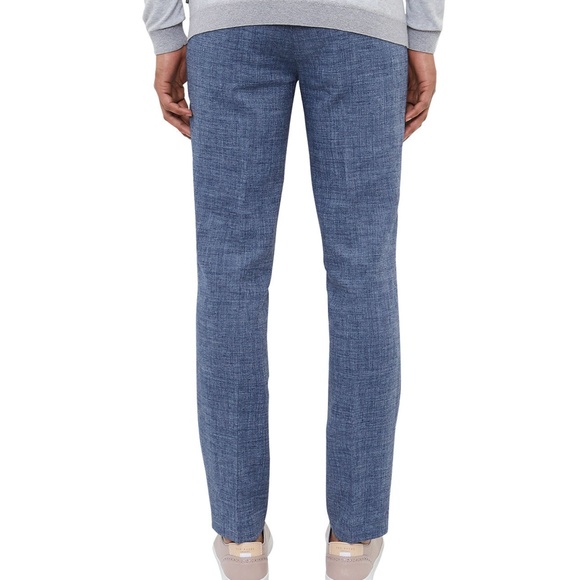 Ted Baker London Gridtro Cross Hatch Trousers - Picture 2 of 7